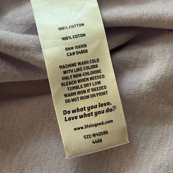 Life Is Good "Simplify" Lavender Pajamas - Picture 5 of 11